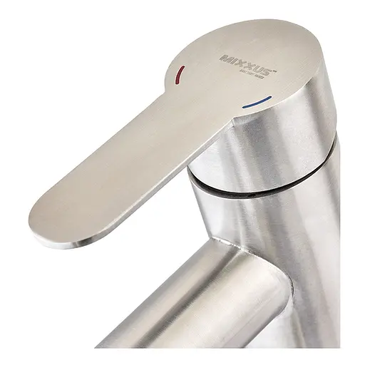 Змішувач для умивальника Mixxus DAX-001-A-High нержавіюча сталь MI6071 - фото 3