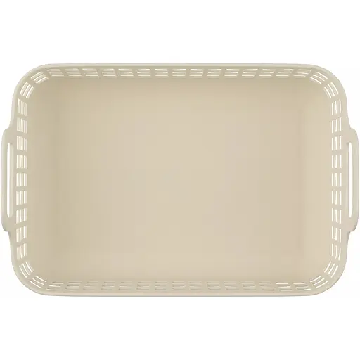 Кошик для зберігання Ardesto пластик PP 33x22x16.3 см 7 л бежевий (ARHC2507BG) - фото 4