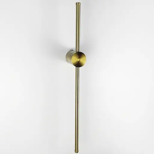 Сучасне лінійне бра в латунному каркасі довжиною 100 см Арт. WJ 014/1000 AB Line F - фото 2