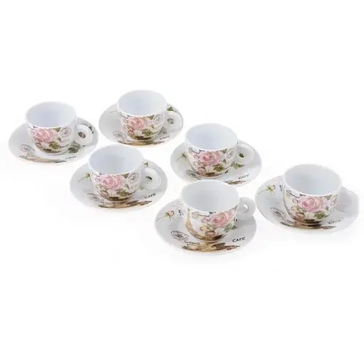 Кавовий сервіз з блюдцями 6/12 NP86SETCOF/90