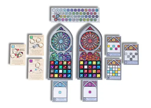 Настольная игра Планета Ігор Саграда (Sagrada) (укр.) + уникальное промо! (GKCH027S) - фото 8