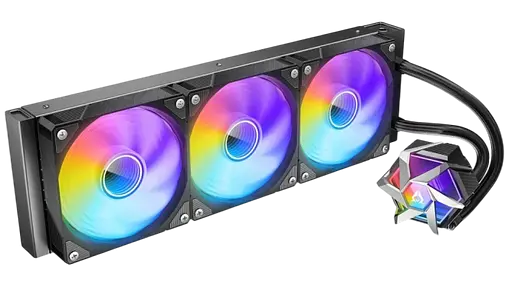 Водяное охлаждение AZZA Hex 360 ARGB Black (LCAZ-360H-ARGB)