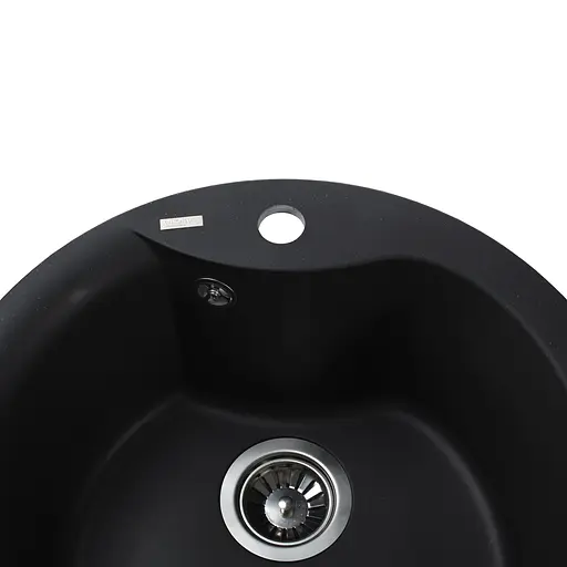 Кухонная мойка гранитная Globus Lux Orta черный 485мм-А0002, Черный - фото 3