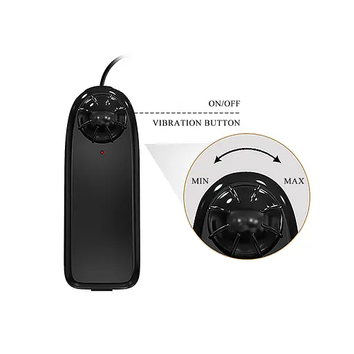 Вибратор Baile Sliding Skin Buraq 94" 26 см (телесный) - фото 7