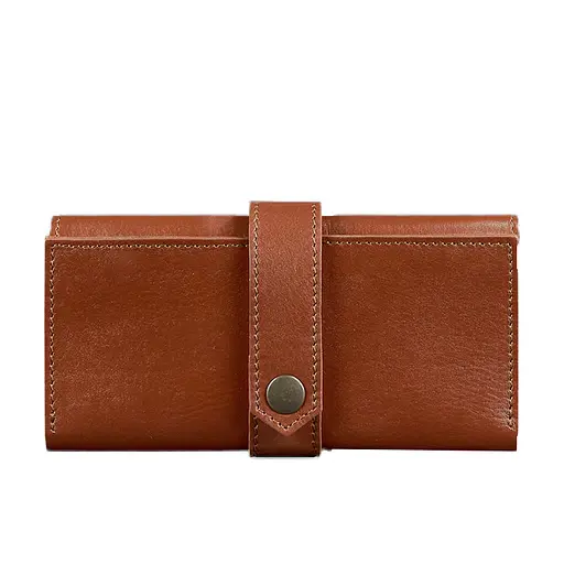 Шкіряне портмоне 3.0 світло-коричневе - фото 7