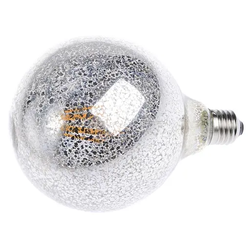 Лампа Brille світлодіодна LED 6W E27 COG WW G125 CH 32-368 220 В - фото 4