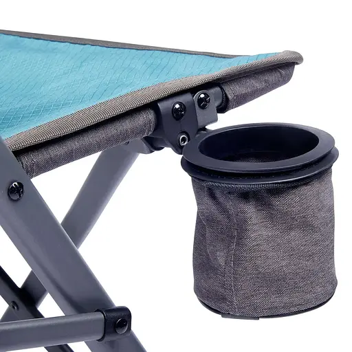 Крісло розкладне Uquip Justy XL сіро-блакитне (DAS303232) - фото 7