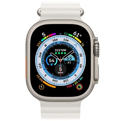 Ремешок Ocean Band для Apple Watch 38/40/41/42mm(ser.10) Белый / White - фото 2