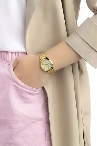 Часы наручные женские Casio LTP-V300G-9AUDF (модуль №5420) - фото 6