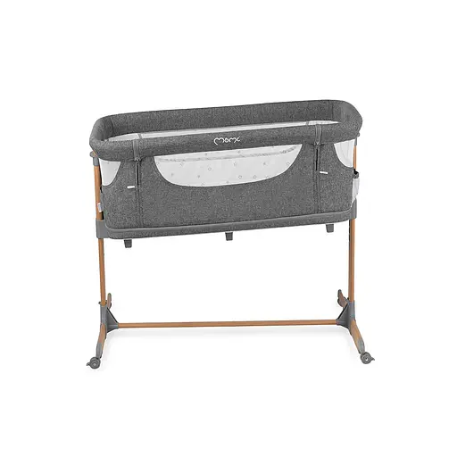 Кроватка детская прямоугольная MoMI Smart Bed 4in1 Grey (ŁÓŻE00002) - фото 5