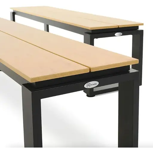 Садовая скамейка (на кладбище) Di Volio Pisa 160см 2 штуки бежевый - фото 3