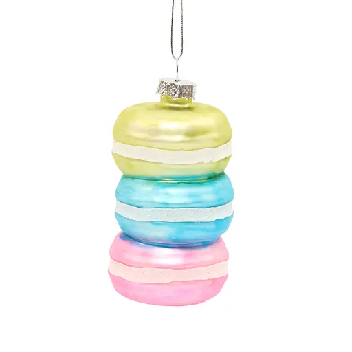 Елочное украшение "Макаронсы" 4,9*9 см, разноцветное, YQ1405179
