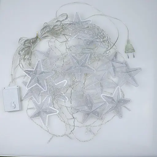 Гирлянда штора Sun Lamp Звездочки 136 led 3 м - фото 3