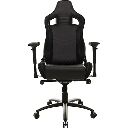 Геймерское кресло GT Racer черное (X-0713 Black) - фото 2