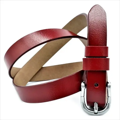 Ремінь шкіряний Weatro жіночий 115х2,5 см acs0013722 - фото 1