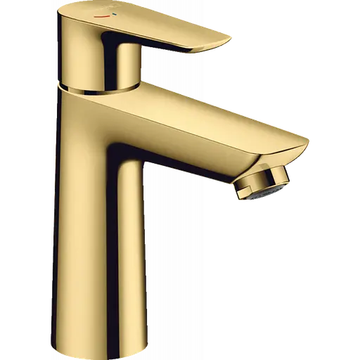 Змішувач Hansgrohe Talis E 110 для умивальника CoolStart з донним клапаном pop-up 71713990 Polished Gold Optic Золотий - фото 1