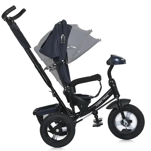 Велосипед детский трехколесный MT 1006-9 темно-синий - фото 4