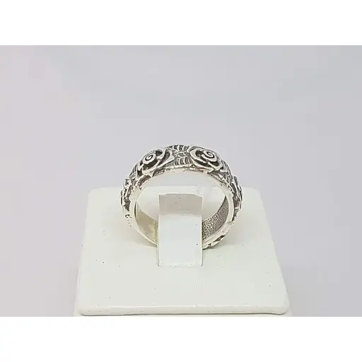 Срібне кільце Aurora. Артикул 81632* 17,5 - фото 4