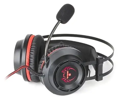 Наушники GDX-7450 Backlit, Black REAL-EL teh0023894 - фото 5