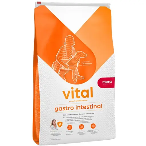 Сухой корм для взрослых собак при расстройствах пищеварения Mera MVH Gastro Intestinal 10 кг