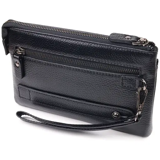 Клатч кожаный мужской Canpellini 21,5х13,5х1 см sum0022425 - фото 2