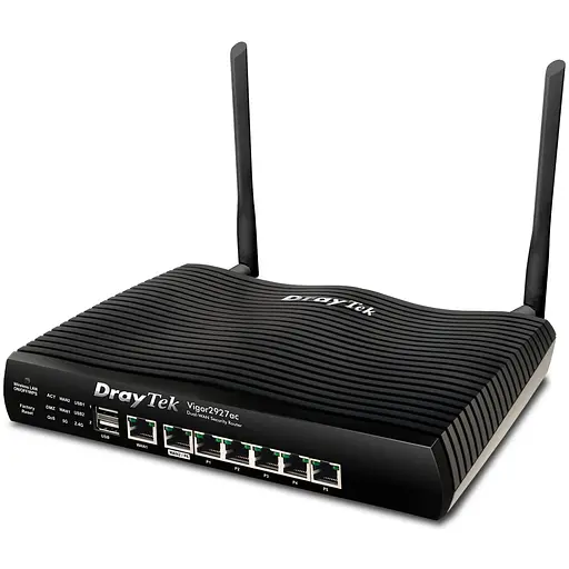Маршрутизатор Drytek Vigor 2927ac, 2(6) WAN GbE, 5 LAN GbE, 2 USB 2.0, 50 VPN, Multi-LAN (8+DMZ+IP R - фото 3