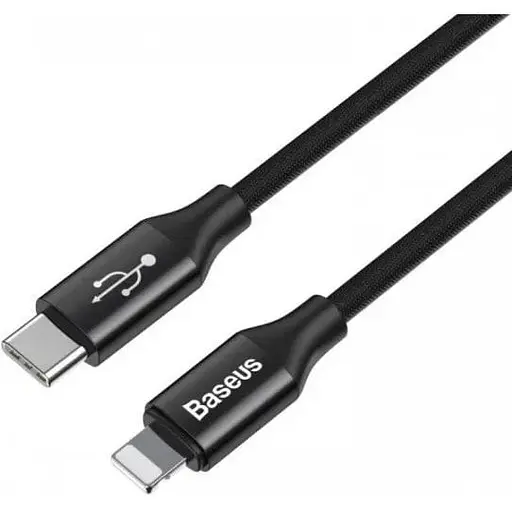 Кабель Baseus Superior Series Fast Charging Data Cable Type-C to Lightning PD 20W 2 м Чорний