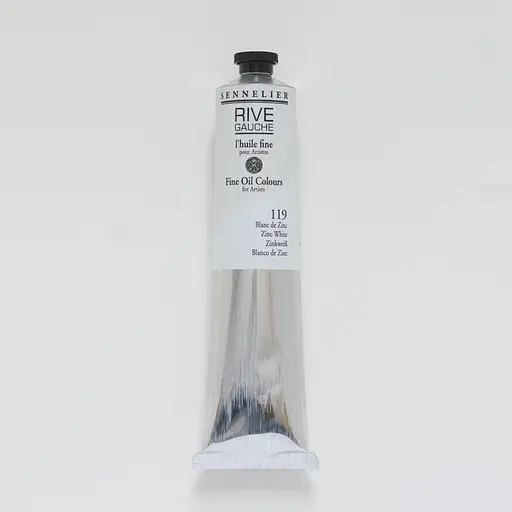 Масляная краска Rive gauche 200 мл, Цинковый белый (Zinc White)