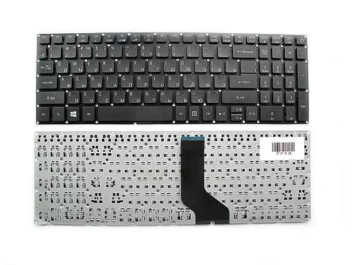 Клавиатура для ноутбука Acer Aspire E5-573T/E5-522/E5-522G/E5-552 Black Ru (A819) - фото 2
