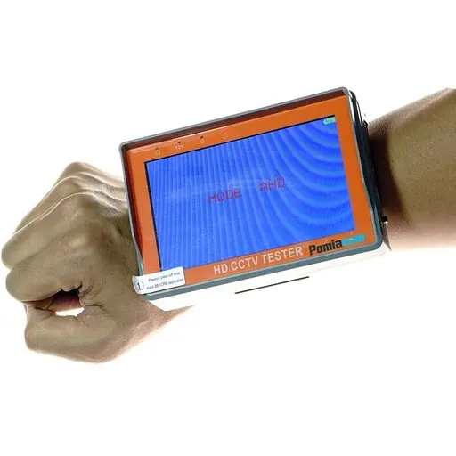 Видеотестер - портативный монитор для настройки видеокамер Pomiacam IV5, AHD TVI CVI CVBS до 8 Мегапикселей - фото 3