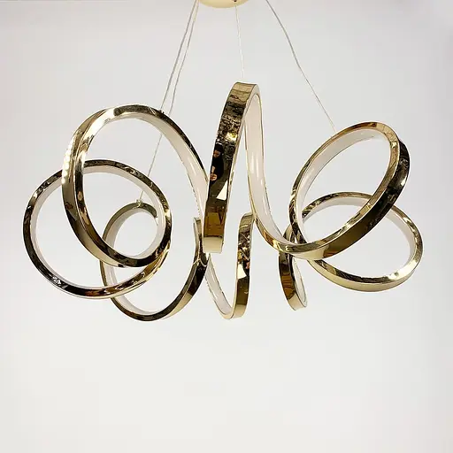 Роскошная золотая люстра MARCELA Ø 50 см Line F | Ст. MJ74-500 TGD - фото 4