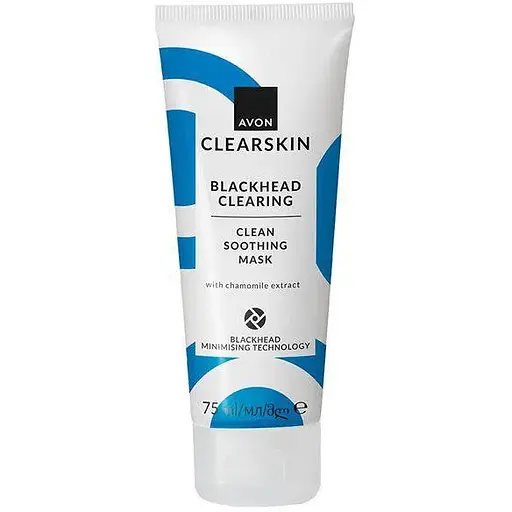 Маска для глибокого очищення з екстрактом ромашки Avon Проти чорних точок 75 мл (49469248) - фото 1