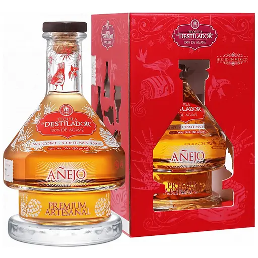 Текіла Destileria Santa Lucia El Destilador Premium Anejo 100% Agave, 40%, 0,75 л - фото 1