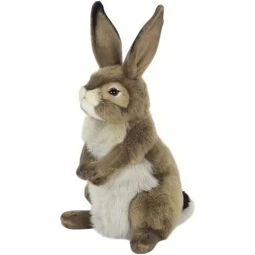 М'яка іграшка Hansa Чорнохвостий кролик Джек 36 см (5636)