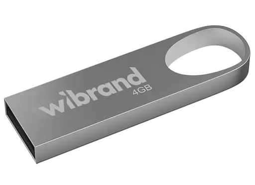 Flash Wibrand USB 2.0 Irbis 4Gb Silver - фото 1
