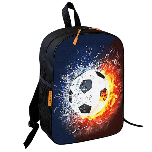 Набір дитячий Футбол рюкзак рюкзак 36х27см сумка-бананка, кружка з принтом для хлопчика (01607) - фото 2