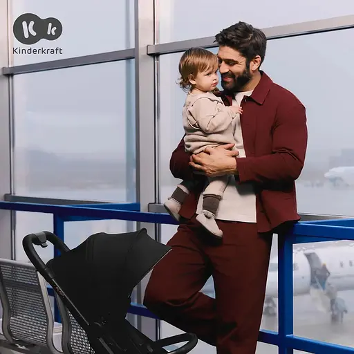 Коляска прогулянкова Kinderkraft Pilot 2 Midnight Black (SPILO02BLK0000) - фото 17