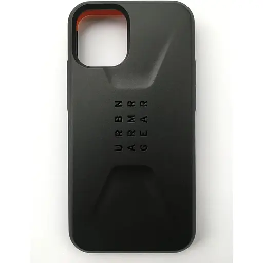 Оригинальный чехол UAG Civilian для iPhone 12 Mini на айфон 12 Мини (5.4") Black 11234D114040 - фото 6