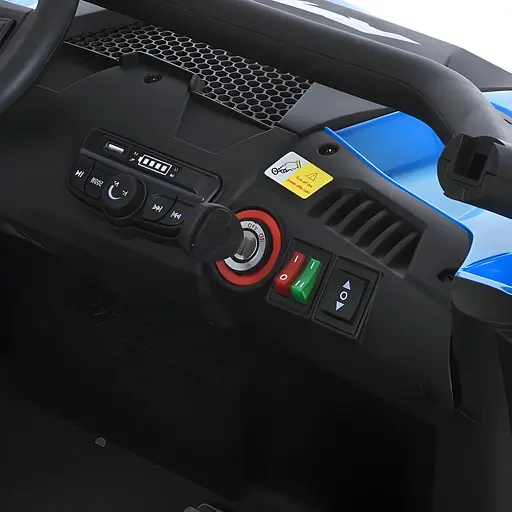 Електромобіль дитячий Bambi M 6075EBLR-4 24V 4 мотори 75W акум 24V7AH музика світло пульт 2 4G - фото 2
