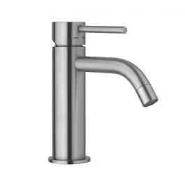 Змішувач для раковини Paffoni Light без донного клапана steel LIG071ST, Нержавіюча сталь - фото 1