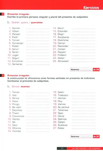 Uso del indicativo y del subjuntivo B1. Libro del alumno - фото 9