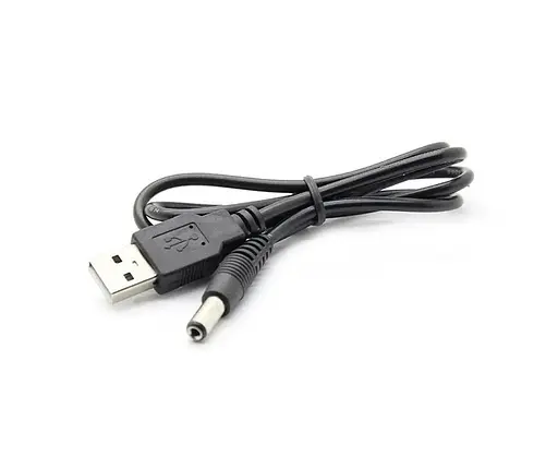 Кабель питания для роутера USB to DC 5.5 mm - на 9 вольт router power cable - фото 1