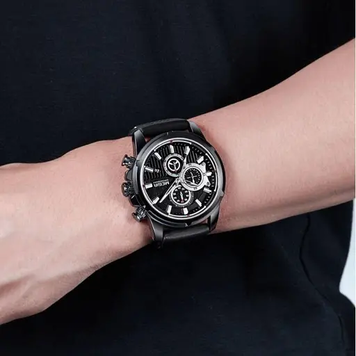 Наручные часы Jedir Saturn Black надeжный японский механизм - фото 5