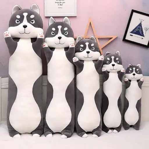 М’яка іграшка Хаскі, 70 см - фото 2