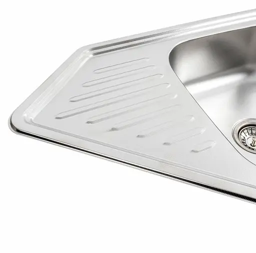 Кухонная мойка Platinum 9550В декор (SP000000636) - фото 4