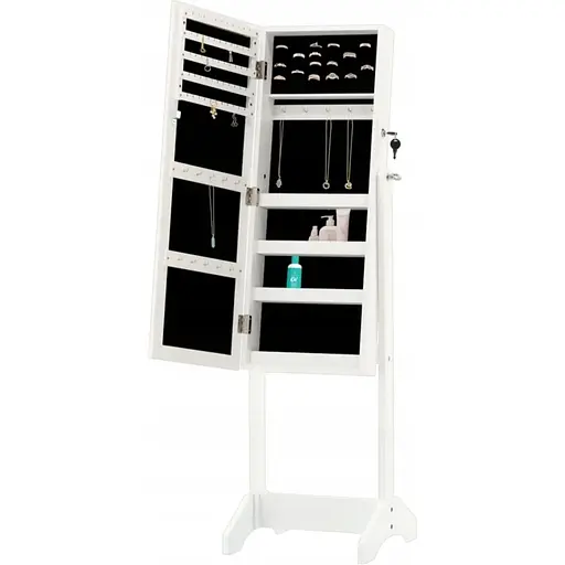 Підлогове дзеркало-шафа Chomik Victoria білий - фото 4
