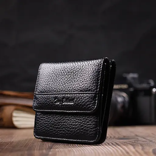 Жіночий шкіряний гаманець Tony Bellucci 9.5х9х1 см acs0028274 - фото 5