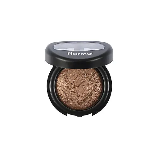 Тіні для повік Flormar Diamonds Baked Eye Shadow, відтінок 08 (Golden Brown), 5 г (8000019545090) - фото 1