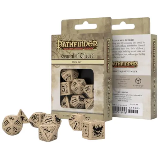 Набір кубиків Pathfinder Council of Thieves Dice Set , 7 шт. (SPAT65)