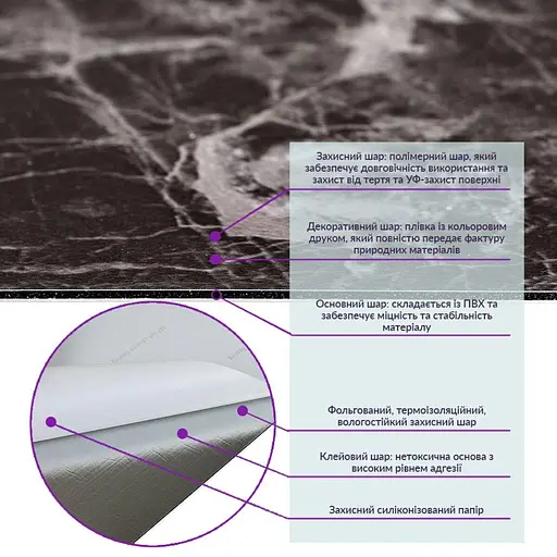Самоклеящаяся виниловая плитка 600х300х1,5мм, цена за 1 шт. (СВП-109) Глянец SW-00000498 - фото 3